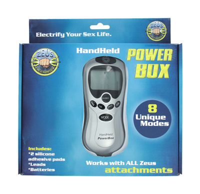 (WD)ZEUS ELECTROSEX HAND HELD POWERBOX 8 MODES
