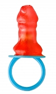 BACHELORETTE CANDY PECKER PACIFIER (48 PER POP DISPLAY)