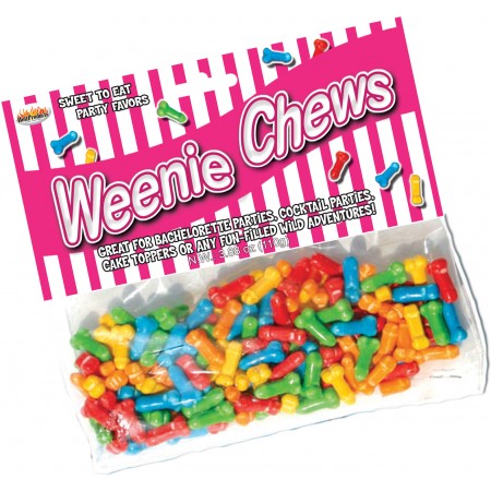 WEENIE CHEWS PENIS CANDY 125PCS