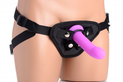 STRAP U DOUBLE-G DELUXE VIBRATING SILICONE STRAP ON KIT