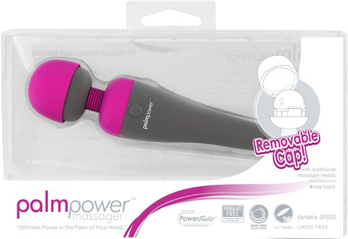 PALM POWER MASSAGER FUSCHIA PLUG IN