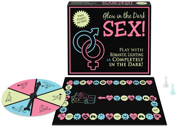 GLOW IN THE DARK SEX COUPLES GAME