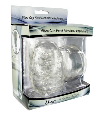 WAND ESSENTIALS VIBRA CUP HEAD STIMULATOR ATTACHMENT