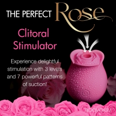 BLOOMGASM THE PERFECT ROSE CLIT STIMULATOR PINK