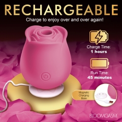 BLOOMGASM THE PERFECT ROSE CLIT STIMULATOR PINK