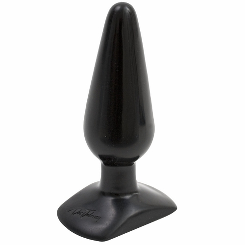 CLASSIC BUTT PLUG-BLACK MEDIUM CD