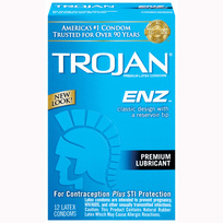 TROJAN ENZ LUBRICATED 12 PK