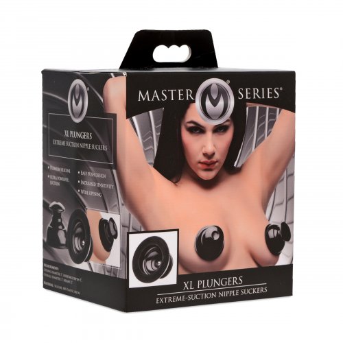 MASTER SERIES XL PLUNGERS EXTREME SUCTION NIPPLE SUCKERS