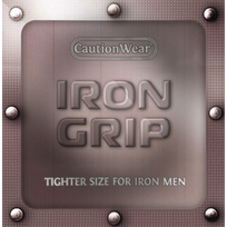 IRON GRIP SNUGGER FIT LUBRICATED CONDOM 3PK