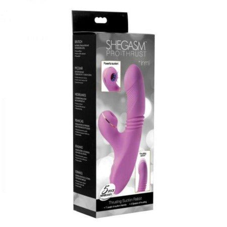 Shegasm Pro-Thruster Suction Rabbit