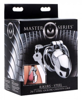 Rikers Stainless Lockng Chastity Cage