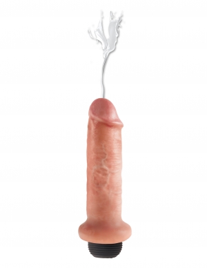 KING COCK 6 IN SQUIRTING COCK LIGHT