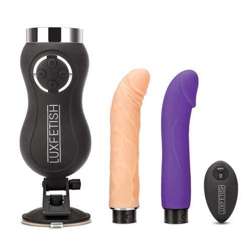 LUX FETISH THRUSTING COMPACT SEX MACHINE W/ REMOTE