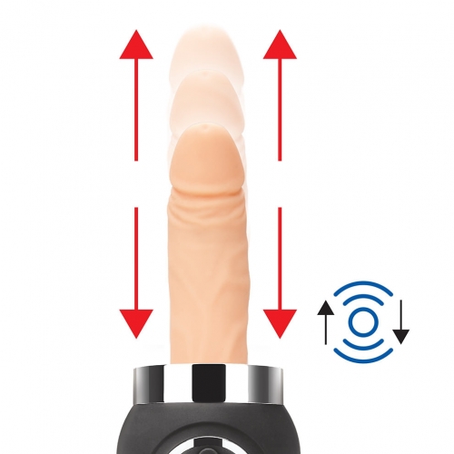 LUX FETISH THRUSTING COMPACT SEX MACHINE W/ REMOTE