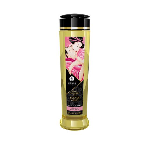 MASSAGE OIL APHRODISIA/ROSE PETALS 8OZ